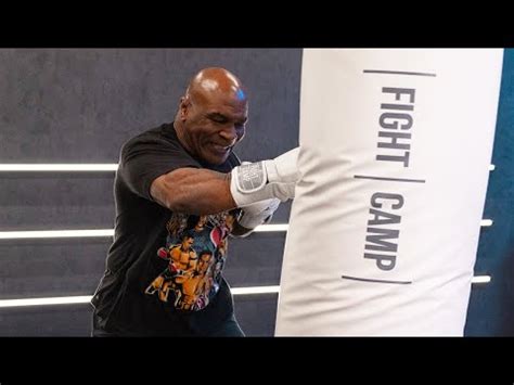 mike tyson punching bag recent